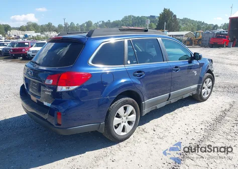 2011 Subaru Outback 2.5I Premium z USA, uszkodzony, nr VIN 4S4BRBCC8B3415077